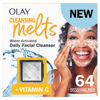 Picture of Olay Cleansing Melts + Vitamin C Face Cleanser, 64 ct. total (2 x 32 ct.), Water-Activated Face Wash Cleans, Tones, and Refreshes Skin