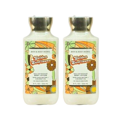 Picture of Bath & Body Works Body Lotion Pack of 2, 8oz Each (Golden Sunflower)