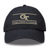 Picture of The Game NCAA Georgia Tech Bar Design Classic Relaxed Twill Hat, Navy, Adjustable