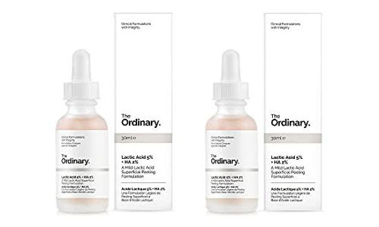 Picture of The Ordinary Lactic Acid 5% + Ha 2% 30ml - A Mild Lactic Acid Superficial Peeling Formulation, 2 Pack