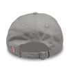 Picture of The Game NCAA Alabama Crimson Tide Bar Design Classic Relaxed Twill Hat, Grey, Adjustable