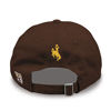 Picture of The Game NCAA Wyoming Cowboys Bar Design Classic Relaxed Twil Hat, Brown, Adjustable