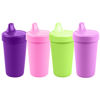 Picture of Re-Play Made in USA 10 Oz. Sippy Cups for Toddlers, Pack of 4 - Reusable Spill Proof Cups for Kids, Dishwasher/Microwave Safe - Hard Spout Sippy Cups for Toddlers 3.13" x 6.25", Butterfly