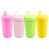 Picture of Re Play Made in USA 10 Oz. Sippy Cups for Toddlers (4-pack) Spill Proof Sippy Cup for 1+ Year Old - Dishwasher/Microwave Safe - Hard Spout Kids Cups with Lid 3.13" x 6.25" (Tulip)