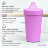 Picture of Re Play Made in USA 10 Oz. Sippy Cups for Toddlers (4-pack) Spill Proof Sippy Cup for 1+ Year Old - Dishwasher/Microwave Safe - Hard Spout Kids Cups with Lid 3.13" x 6.25" (Violet)