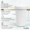 Picture of Re Play Made in USA 10 Oz. Sippy Cups for Toddlers (4-pack) Spill Proof Sippy Cup for 1+ Year Old - Dishwasher/Microwave Safe - Hard Spout Kids Cups with Lid 3.13" x 6.25" (Monochrome)