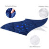 Picture of Waterproof Crib Mattress Protector Pad Cover Quilted Toddler Bed Mattress Sheets Fitted up to 9" Noiseless & Skin-Friendly Crib Mattresss Topper, Absorbent & Machine Wash Crib Mattress Protector Navy