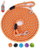 Picture of Long Line Leash for Dog Training 10FT 16FT 30FT 50FT 100FT, Reflective Threads Check Cord Dog Lead for Large Medium Small Dogs, Dog Tie-Out Cable for Outside WalkingPlaying, Camping, or kyard