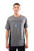 Picture of Ultra Game NBA Dallas Mavericks Mens Active Tee Shirt, Charcoal Heather, Small