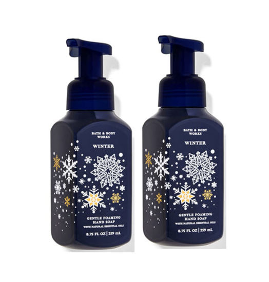 Picture of Bath and Body Works Winter Gentle Foaming Hand Soap, 2-Pack 8.75 Ounce (Winter)