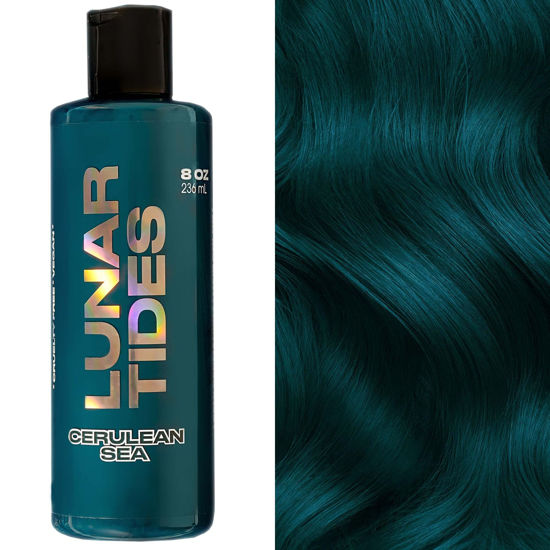 Picture of Lunar Tides Semi-Permanent Hair Color (43 colors) (Cerulean Sea, 8 fl. oz.)