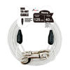 Picture of Petest 40ft Reflective Tie-Out Cable for Heavy Dogs Up to 125 Pounds