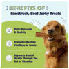 Picture of Pawstruck Premium Beef Jerky Dog Treat Chews, Large 10" Strips - Support Hip & Joint Health Naturally Rich in Glucosamine & Chondroitin - No Added Preservatives - 15 Count - Packaging May Vary