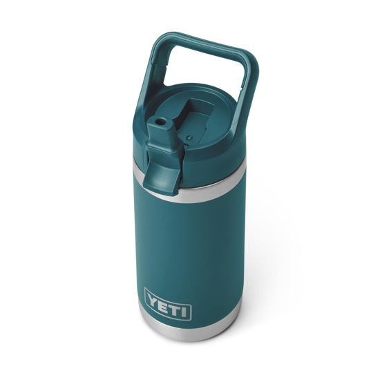 Picture of YETI Rambler Jr. 12 oz Kids Bottle, with Straw Cap, Agave Teal