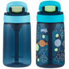 Picture of Contigo Kids Water Bottle with Redesigned AUTOSPOUT Straw, 14oz., 2 Pack, Blueberry and Blue Raspberry & Blueberry and Blue Raspberry with Cosmos