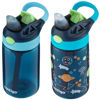 Picture of Contigo Kids Water Bottle with Redesigned AUTOSPOUT Straw, 14oz., 2 Pack, Blueberry and Blue Raspberry & Blueberry and Blue Raspberry with Cosmos