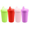 Picture of Re Play Made in USA 10 Oz. Sippy Cups for Toddlers (4-pack) Spill Proof Sippy Cup for 1+ Year Old - Dishwasher/Microwave Safe - Hard Spout Kids Cups with Lid 3.13" x 6.25" (Grinchmas)