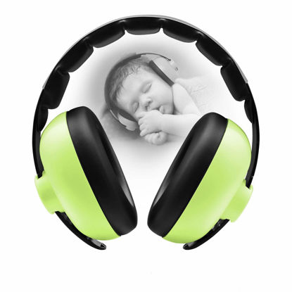 Picture of BBTKCARE Baby Ear Protection Noise Cancelling HeadPhones for Babies for 3 Months to 3 Years (Green)