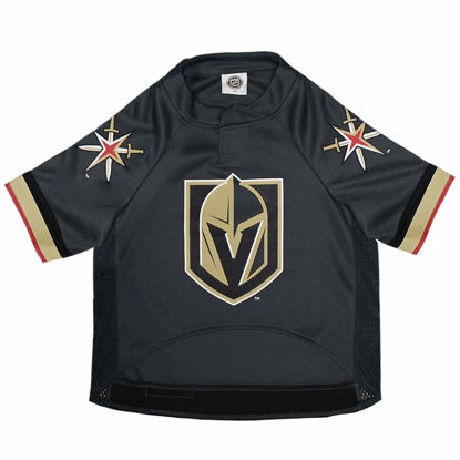 Picture of Pets First NHL Las Vegas Golden Knights Jersey for Dogs & Cats, X-Small. - Let Your Pet Be A Real NHL Fan!