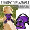 Picture of BARKBAY No Pull Dog Harness Front Clip Heavy Duty Reflective Easy Control Handle for Large Dog Walking(Purple,M)