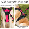 Picture of BARKBAY No Pull Dog Harness Front Clip Heavy Duty Reflective Easy Control Handle for Large Dog Walking(Pink,XL)