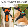 Picture of BARKBAY No Pull Dog Harness Front Clip Heavy Duty Reflective Easy Control Handle for Large Dog Walking(Orange,L)