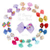 Picture of Disney 100th Anniversary Special Hair Accessory for Girls|18pc Disney Hair Bow Clips Featuring Favorite Characters with a String Bag Bow Holder with hanger. For all occasions & ages 3+