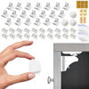 Picture of Eco-Baby Magnetic Cabinet Locks for Babies - Keyless, White, 20 Pack and 3 Keys