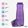 Picture of Pogo BPA-Free Tritan Plastic Water Bottle with Chug Lid, 40 Oz, Purple