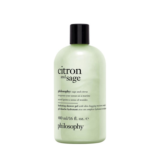 Picture of philosophy hydrating shower gel citron and sage