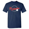 Picture of Washington Baseball Vintage Men's Fan T-Shirt (Navy Shirt, M)