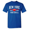 Picture of New York Football Men's Vintage Fan T-Shirt (Royal T-Shirt, S)