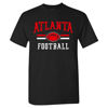 Picture of Atlanta Football Men's Vintage Fan T-Shirt (Black T-Shirt, XL)