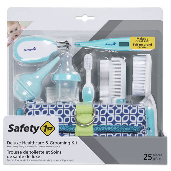 Picture of Safety 1st Deluxe 25-Piece Baby Healthcare and Grooming Kit (Arctic Blue)