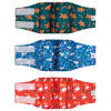 Picture of CuteBone Christmas Doggie Diapers for Male Dogs Large Dog Diapers Male DM34L