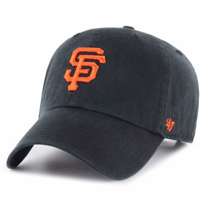 Picture of MLB San Francisco Giants '47 Clean Up Adjustable Hat, Black, One Size