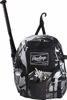 Picture of Rawlings | REMIX Backpack Equipment Bag | T-Ball & Youth Baseball / Softball | Black