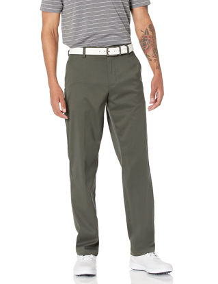 Picture of Amazon Essentials Men's Classic-Fit Stretch Golf Pant (Available in Big & Tall), Olive, 28W x 32L