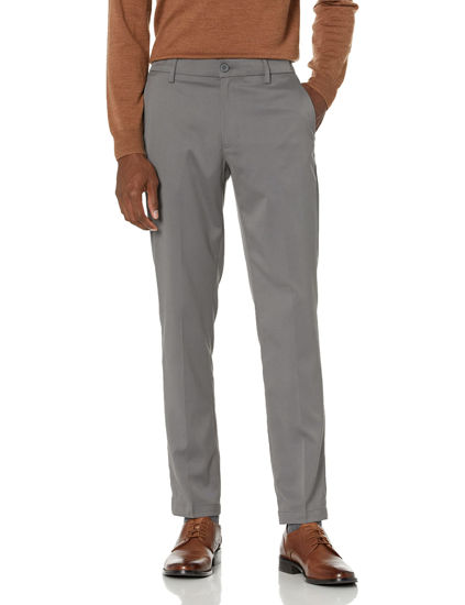 Picture of Amazon Essentials Men's Slim-Fit Stretch Golf Pant, Grey, 38W x 32L