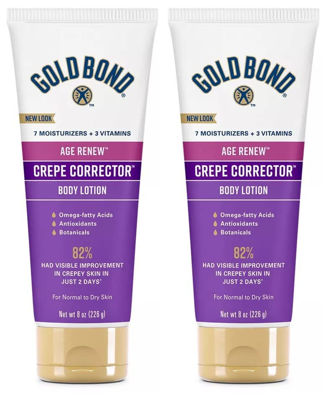 Picture of Gold Bond Ultimate Crepe Corrector 8 oz, Age Defense Smoothing Concentrate Skin Therapy Lotion (Pack of 2)