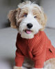 Picture of Fitwarm Thermal Knitted Dog Sweater Doggy Winter Coat Pet Clothes Doggie Turtleneck Jacket Puppy Outfits Cat Sweatsuit Red Small