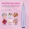 Picture of SAVILAND Almond Gel X Nail Kit - Nail Drill Kit U V Lamp for Nail 500PCS Nail Tips and Glue Gel Kit Easy Use Manicure Tool for Nail Design at Home Nail Kit with Everything DIY & Salon Gift for Women