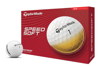 Picture of TaylorMade Golf SpeedSoft Golf Balls One Dozen