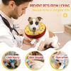 Picture of Supet Inflatable Dog Cone Collar Alternative After Surgery, Dog Neck Donut Collar Recovery E Collar for Neuter, Soft Dog Cone for Small Medium Large Dogs