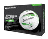 Picture of TaylorMade Golf SpeedSoft Ink Golf Balls Green One Dozen