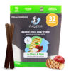 Picture of Shameless Pets Dental Treats for Dogs, A Cluck A Day (32 Sticks) - Dental Sticks with Digestive Support for Teeth Cleaning & Fresh Breath - Dog Bones Dental Chews Free from Grain, Corn & Soy