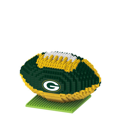 Picture of FOCO Green Bay Packers NFL 3D BRXLZ Football 1Z