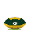 Picture of FOCO Green Bay Packers NFL 3D BRXLZ Football 1Z