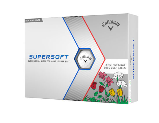 Picture of Callaway Golf Supersoft Golf Balls (2023 Version, Mother's Day)