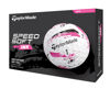 Picture of TaylorMade Golf SpeedSoft Ink Golf Balls Pink One Dozen